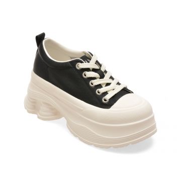 Pantofi sport FLAVIA PASSINI negri, 8550, din piele naturala