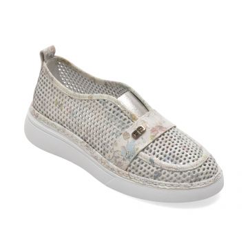 Pantofi sport GRYXX albi, 5092602, din piele naturala