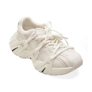 Pantofi sport GRYXX albi, 99901, din material textil