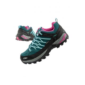 Pantofi trekking  Rigel impermeabili turcoaz pentru femei - Turcoaz