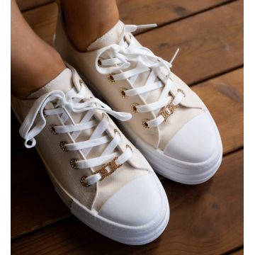 Sneakers dama Heyh Bej