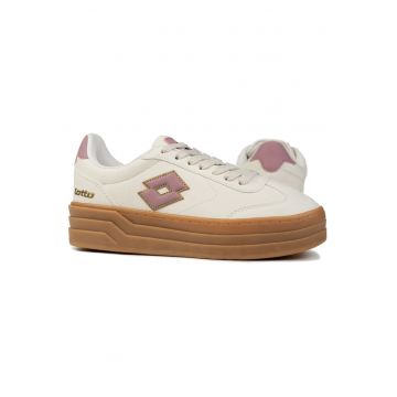 Tenisi dama -  STACKY - bej - material sintetic - stil skate