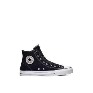 Tenisi unisex mid-high din piele intoarsa Chuck Taylor All Star