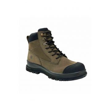 Pantofi  Detroit Rugged Flex S3 6 Zip Moss - Moss