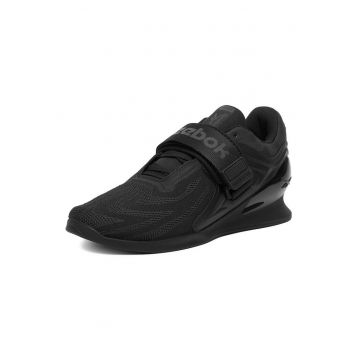 Pantofi sport barbati -  negru - material sintetic - inchidere Velcro