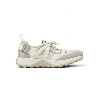 Pantofi sport cu decupaje Drift Trail - Alb/Bej