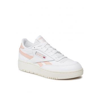 Pantofi sport dama  Piele naturala - 302293872 - Alb