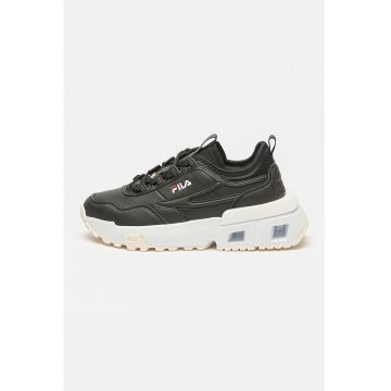 Pantofi sport de piele ecologica Upgr8 - Negru