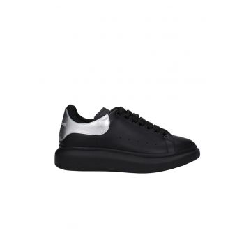 Pantofi sport din piele naturala - Negru