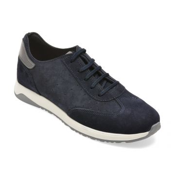Pantofi sport OTTER bleumarin, 2250, din piele intoarsa