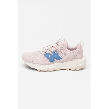 Pantofi Tektrel cu insertii din plasa pentru alergare - Roz pal