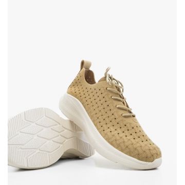 Sneakers dama Lau Khaki