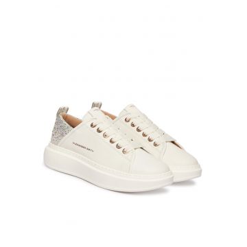 Tenisi dama  din piele naturala - alb - Alb