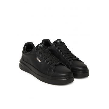 Tenisi dama  FLFE10 ELE12 - piele naturala - negru