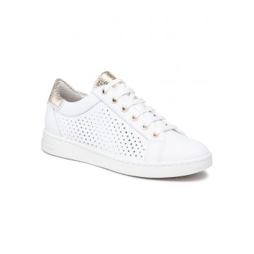 Tenisi dama -  piele naturala - alb - confortabili -