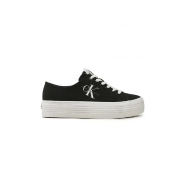 Tenisi dama  Vulc Flatform Essential Mono YW0YW01030 Negru