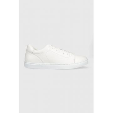 Trussardi sneakers din piele Perlite Cupsole culoarea alb