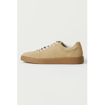 Pantofi sport de piele intoarsa cu sireturi