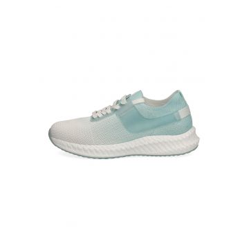Pantofi sport pull-on din tricot cu detalii peliculizate