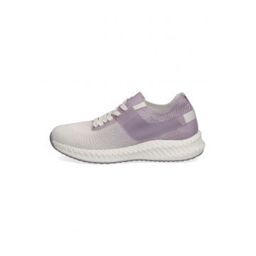 Pantofi sport pull-on din tricot cu detalii peliculizate