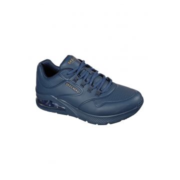 Pantofi sport de piele ecologica UNO 2-Air Around - Bleumarin