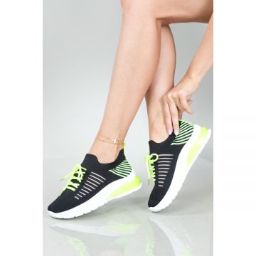 Adidasi Dama NeonStripes One Negru