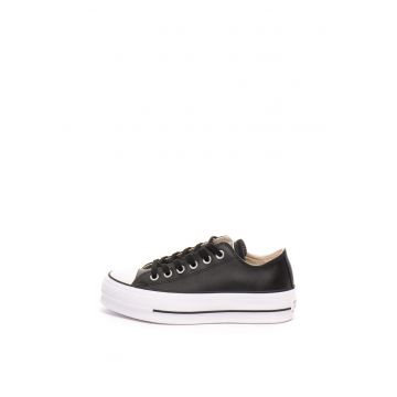 Tenisi flatform de piele Chuck Taylor All Star