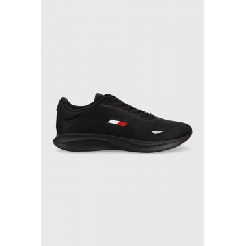 Tommy Sport sneakers culoarea negru