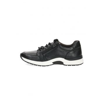 Pantofi sport din piele cu fermoar lateral