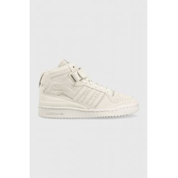 adidas Originals sneakers din piele intoarsă Forum culoarea bej