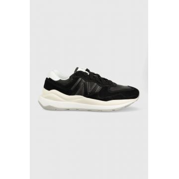 New Balance sneakers din piele M5740slb culoarea negru M5740SLB-SLB