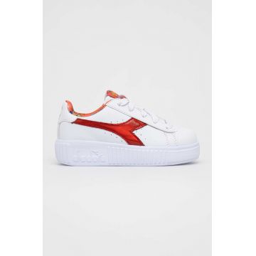 Diadora sneakers pentru copii culoarea alb