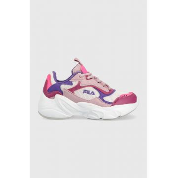Fila sneakers pentru copii Collene culoarea violet