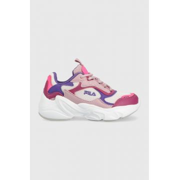 Fila sneakers pentru copii Collene culoarea violet