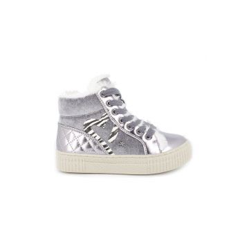 Primigi sneakers pentru copii culoarea argintiu