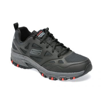 Pantofi sport SKECHERS negri, HILLCREST 9, din material textil