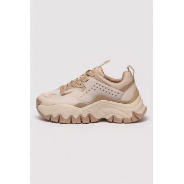 Pantofi sport de piele ecologica si material textil Trail One