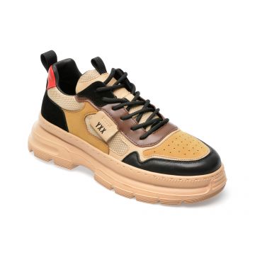Pantofi sport GRYXX negri, D00150, din piele naturala