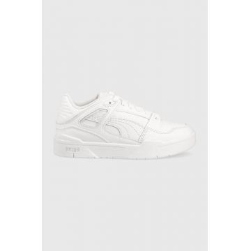 Puma sneakers slipstream INVDR lth culoarea alb 387544