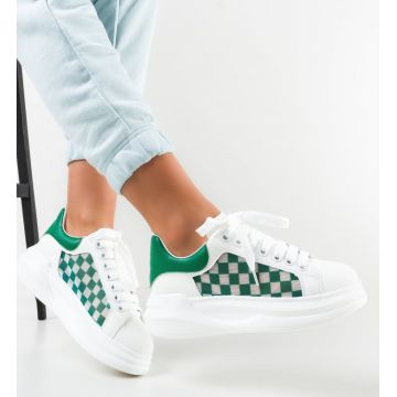 Sneakers dama Domas Verzi
