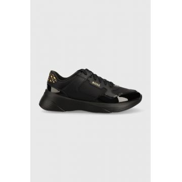 BOSS sneakers Dean culoarea negru, 50486649