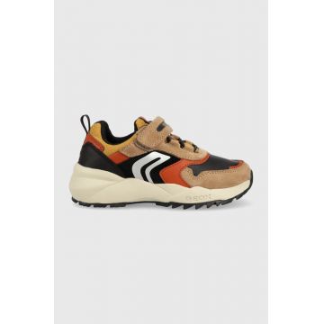 Geox sneakers pentru copii Heevok culoarea negru