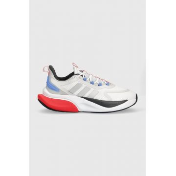 adidas sneakers pentru alergat AlphaBounce + culoarea alb HP6139