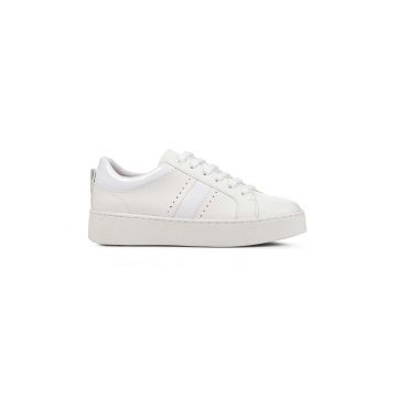 Geox sneakers D SKYELY A culoarea alb, D35QXA 05402 C1000