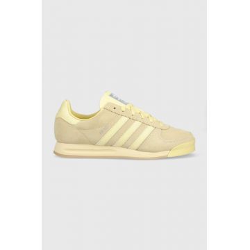 adidas Originals sneakers din piele intoarsă As 520 culoarea galben