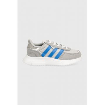 Adidas Originals sneakers pentru copii RETROPY F2 C culoarea gri