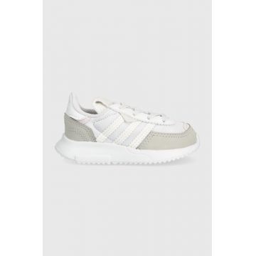 Adidas Originals sneakers pentru copii RETROPY F2 EL I culoarea alb