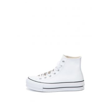 Tenisi flatform inalti - unisex de piele Chuck Taylor All Star