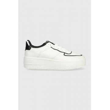 Answear Lab sneakers culoarea alb