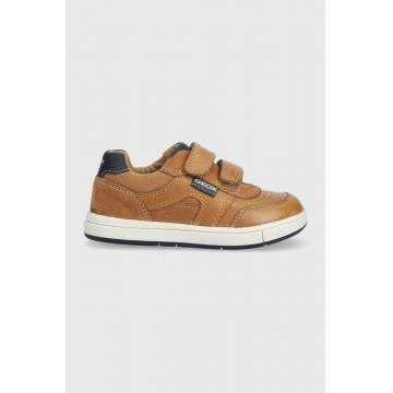 Geox sneakers pentru copii culoarea bej